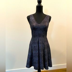 Everly Black Shimmer Party Dress Juniors M